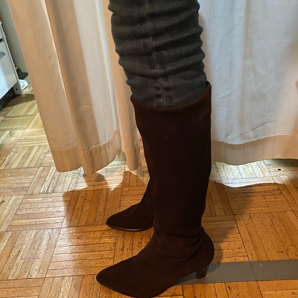 Knee high suede boots - Similar to stuart weitzman - Picture 5 of 9